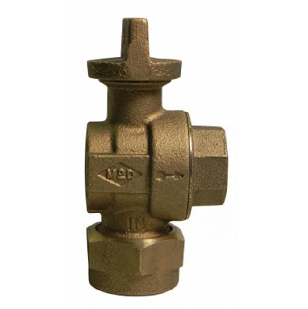 74606BQ 1 ANGLE BALL CURB CTS X FNPT - NL