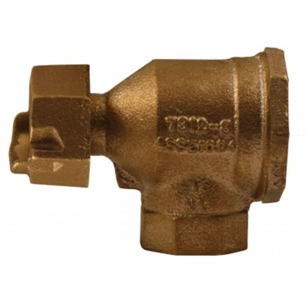 7312-3HE 43 ANGL CDCHK 3/4 METERX3/4 FNPT-NL