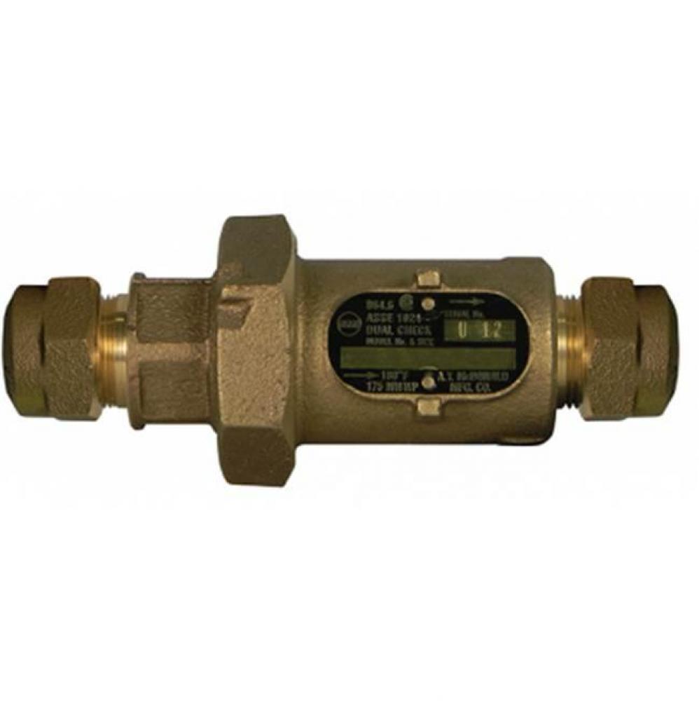 711-3RV 33 INLINE DLCHK 3/4 CTSx3/4 CTS-NL