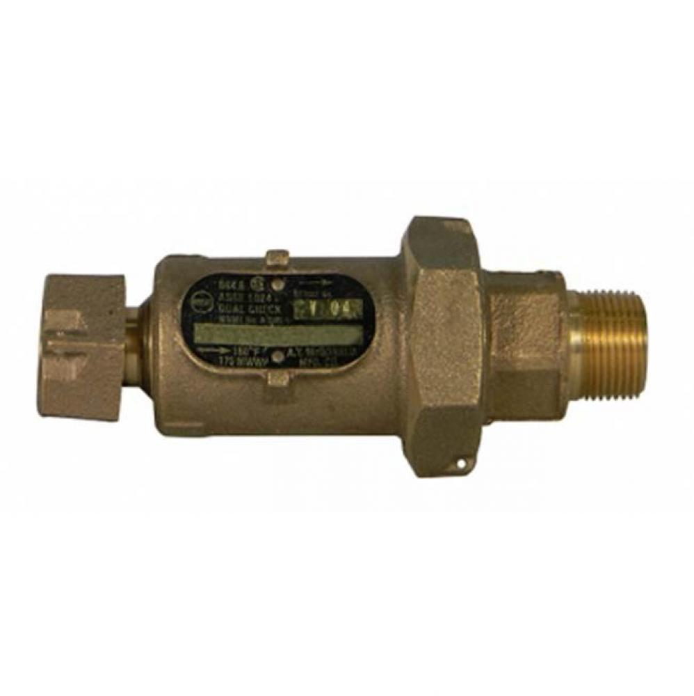 711-3JB 44 INLINE DCK 3/4 METERx3/4 MMTR-NL