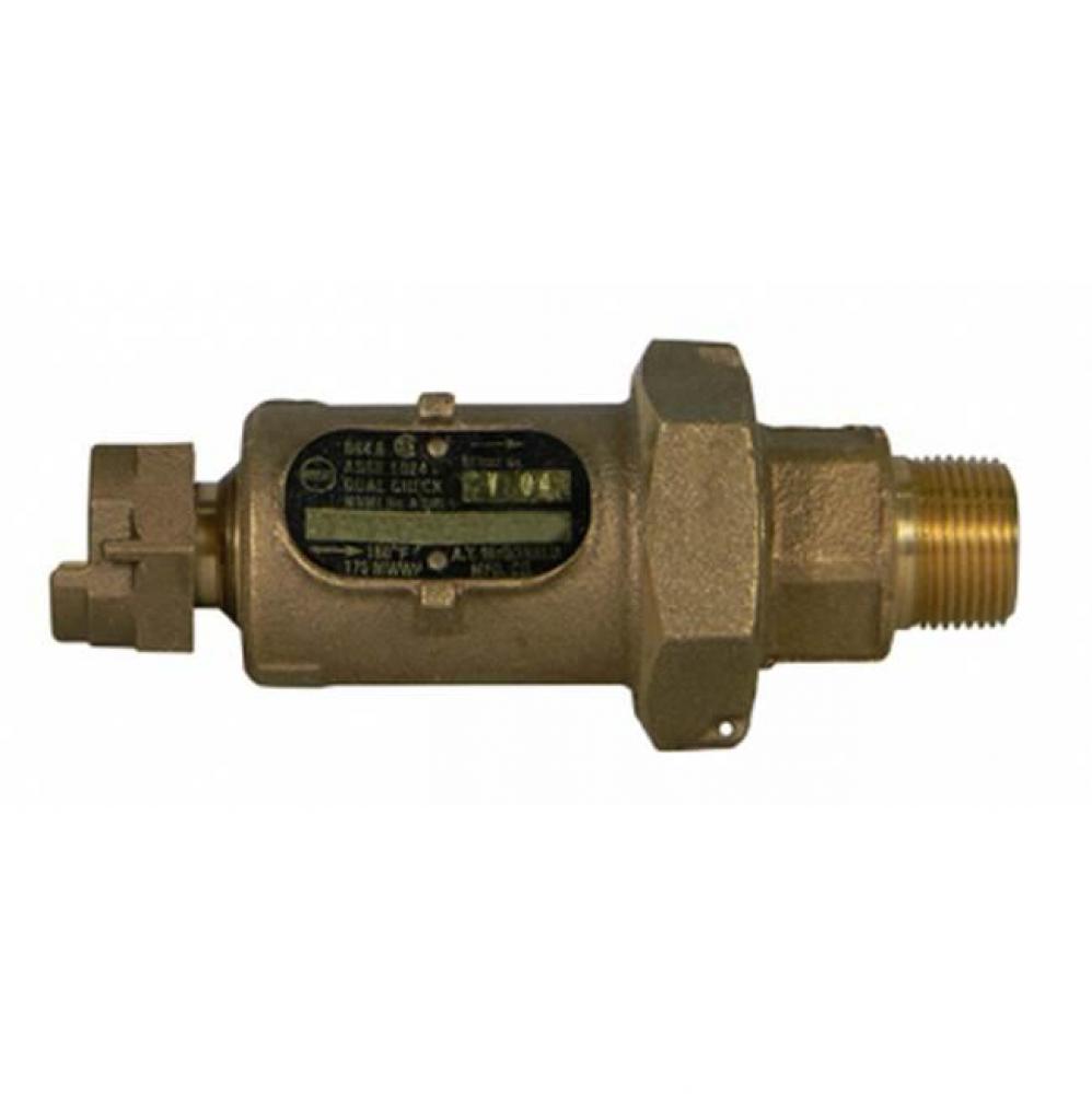 711-3HB 44 INLINE DCK 3/4 METERx3/4 MMTR-NL