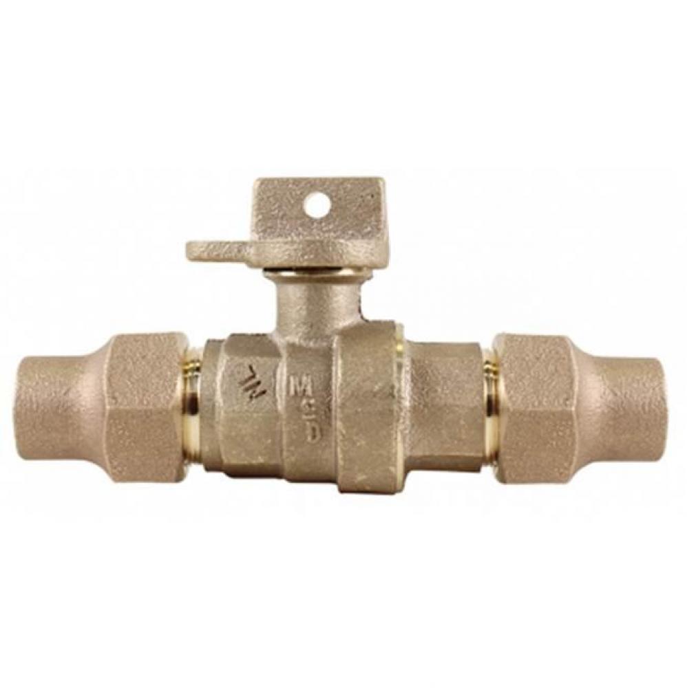 76100W 1X3/4X3/4 BALL CURB FLARE X FLARE - NL