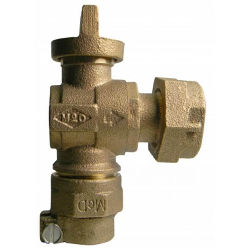 74652B-22 1X3/4 ANGLE BALL SP L/CHK CTSxMTR -NL