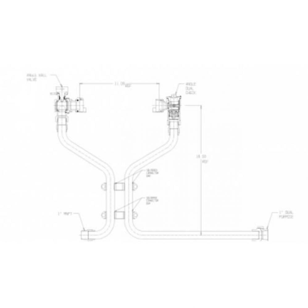 760P418WDPD 44X18 HxH F-STYLE SPBVxSPDCK MNPTxDP