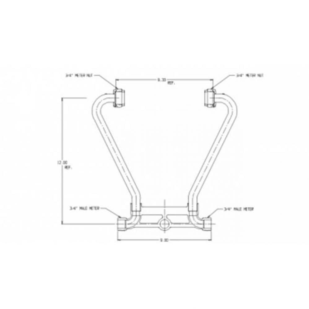 718-312XX HORI RESETTER M NUT X M NUT