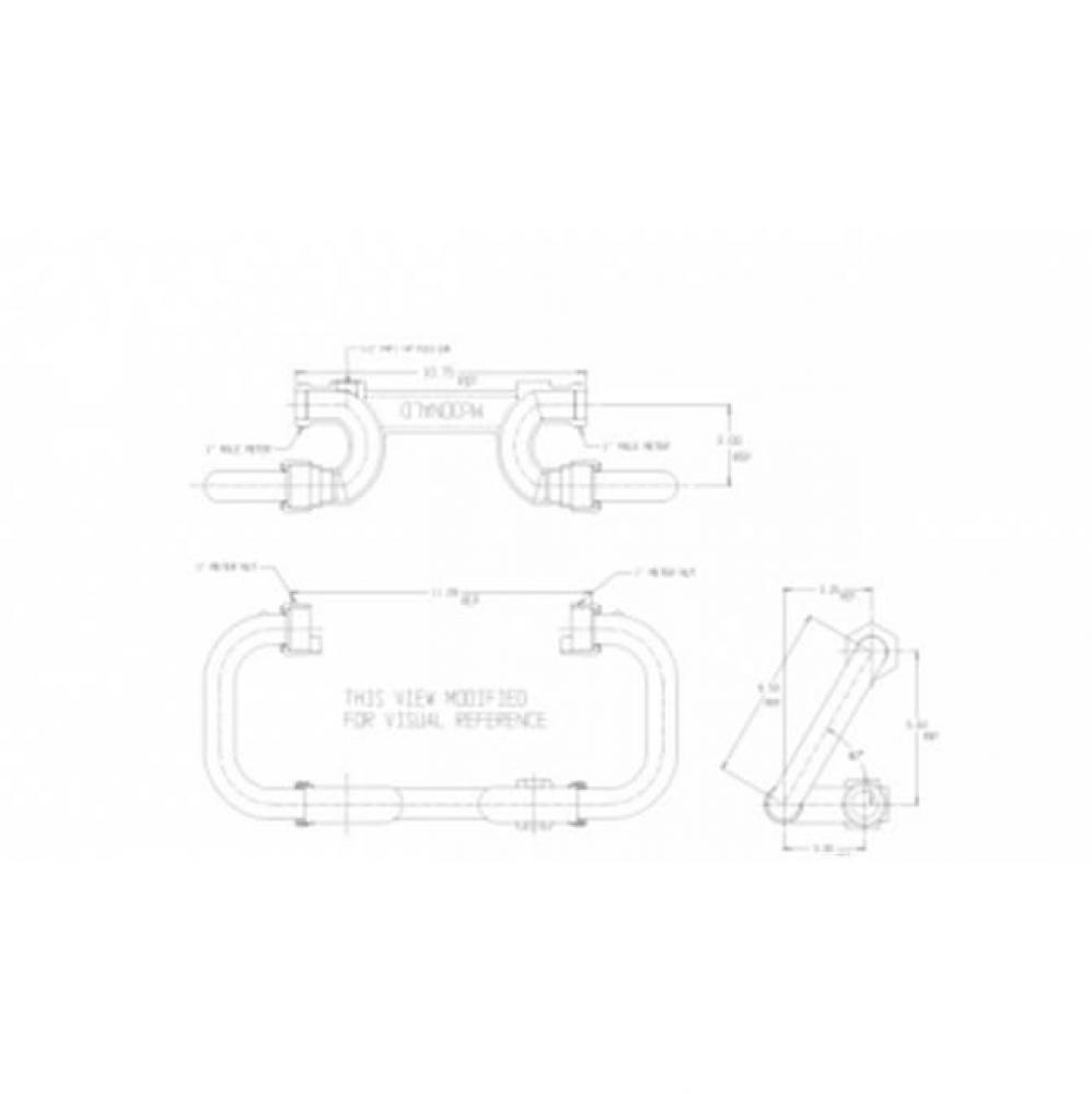 717-406XX-- X60 LOW RISE RESETTER M NUTxM NUT