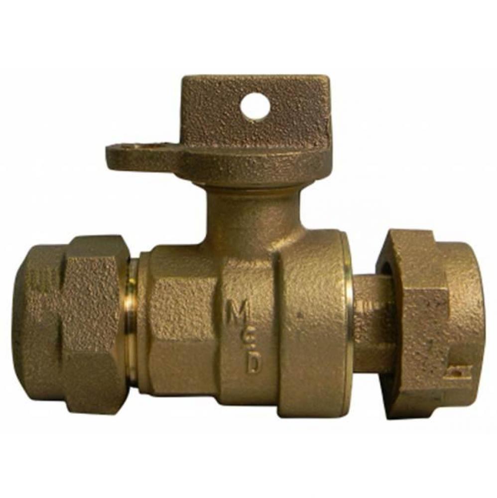 76100MW-3Q 3/4X3/4X5/8 BALL VALVE PEP X METER - NL