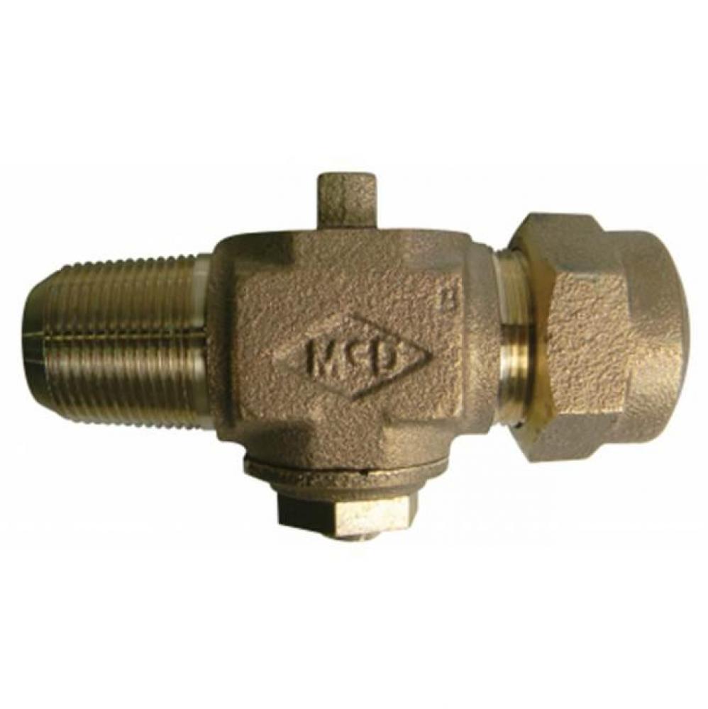 74701Q 3/4x1 1/4 PLUG CORP AWWA X CTS 100W - NL