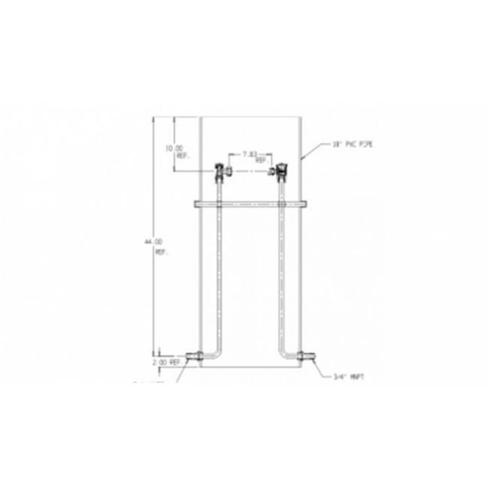 780-148WCPP 33X18 SGL RISER PIT SPBV X FPSCK