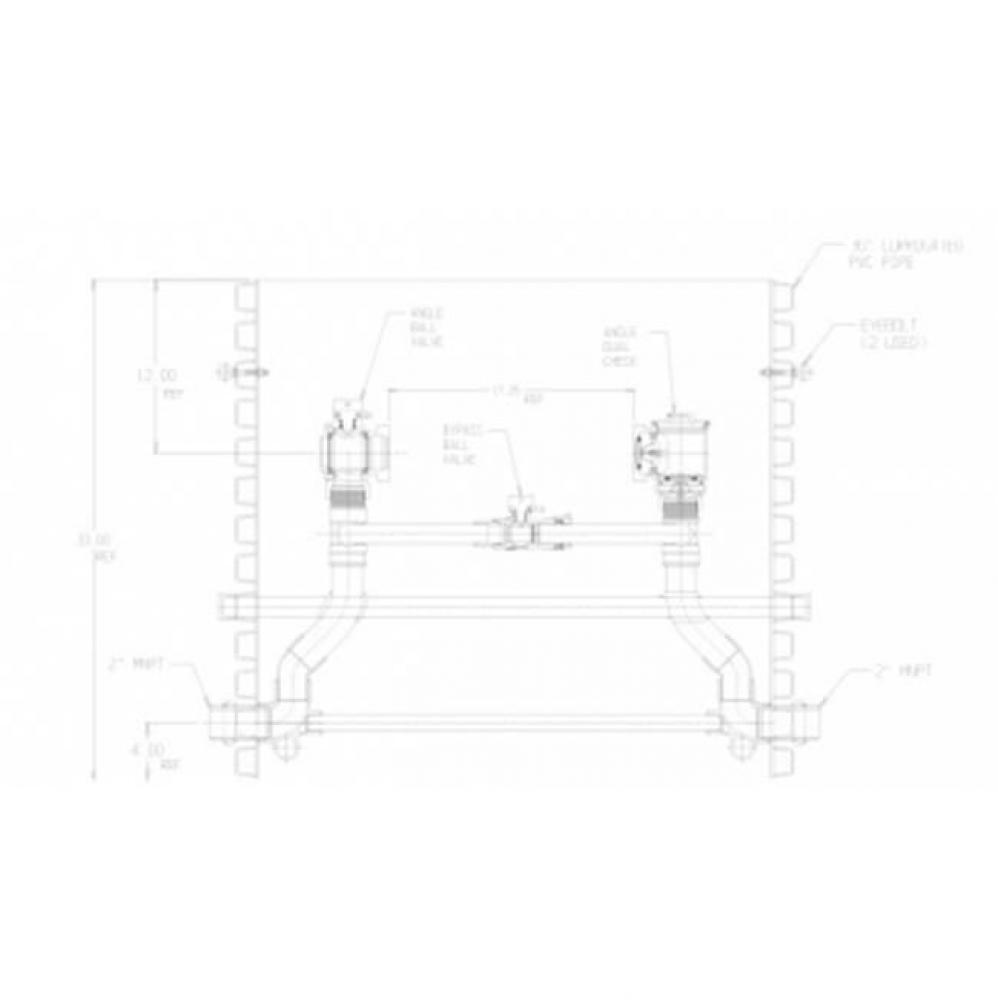780R748WDPP 775X36 SGL RISER PIT HBP FPBVxFPDCK MNPTxMNPT