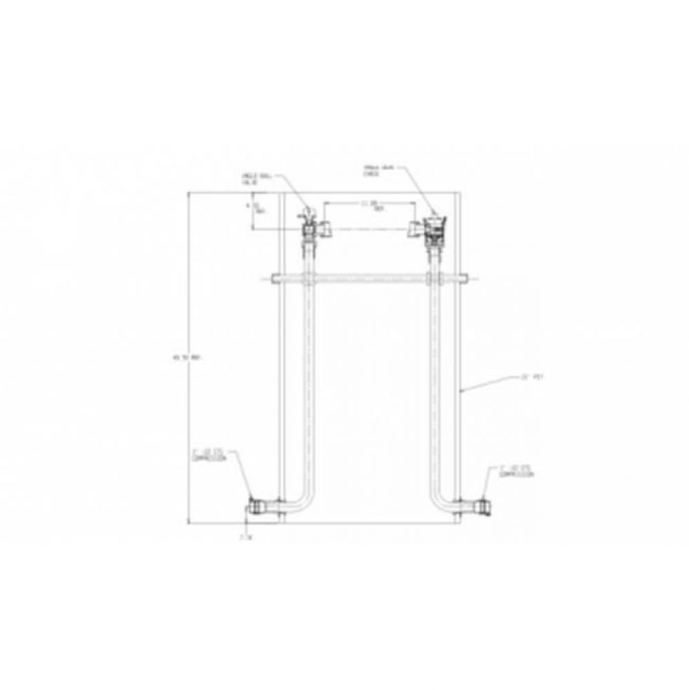 780W448WDPP 44X24 SGL RISER PIT SPBVxSPDCK MNPTxMNPT