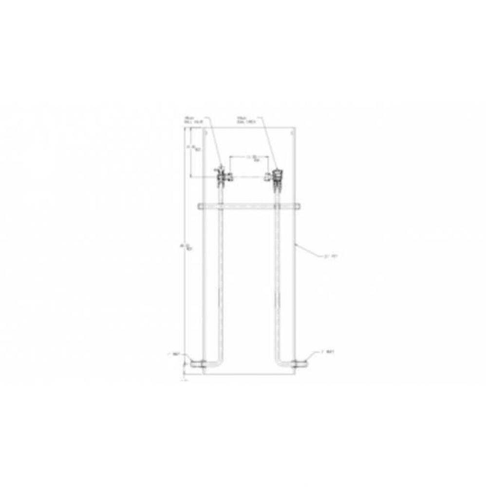 7180-436WD22 44X21 FLAT LID SGL RISER PIT SPBVxFPDCK