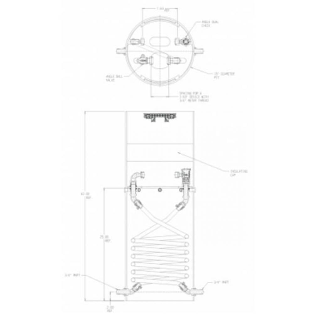 792-142QFPP 332/2X15X3.63 TAN COIL SPBVxFPDCK MNPTxMNPT