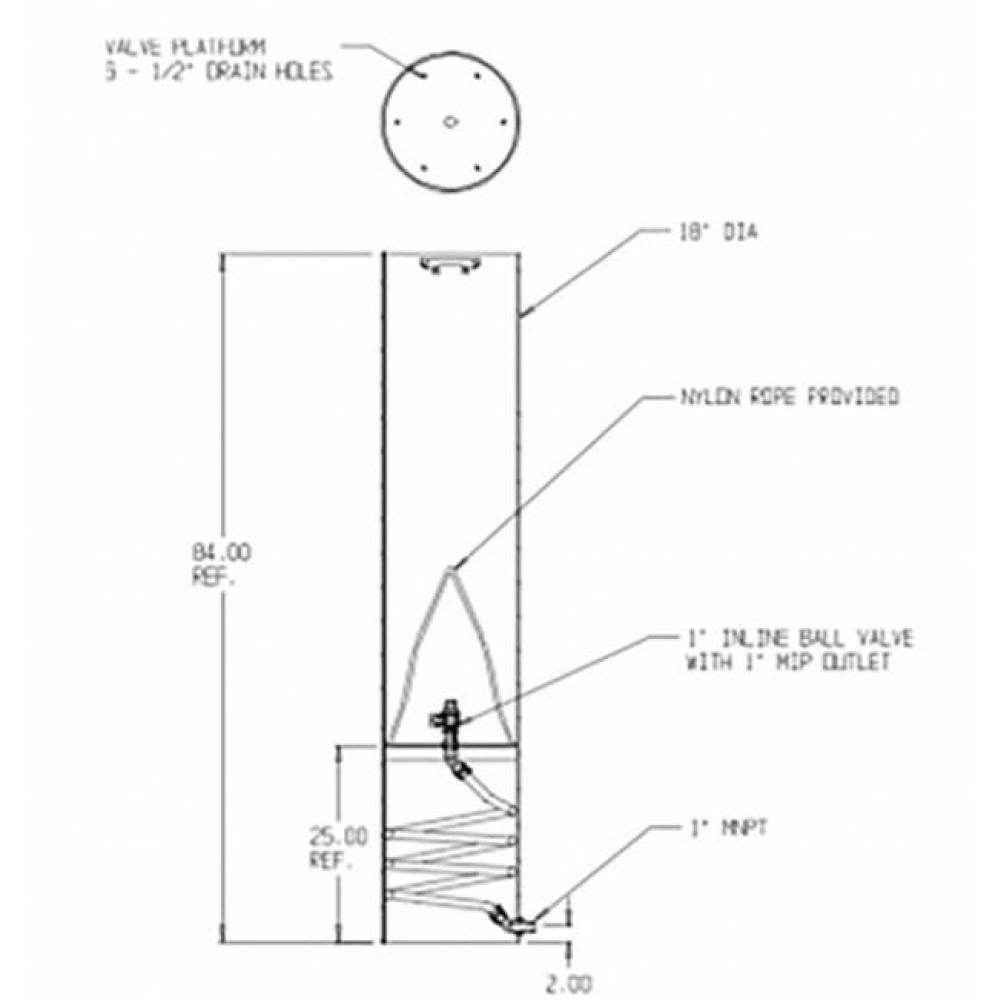 793-499I-P- 400X18 SGL COIL AIR RELEASE FPBV - MNPT