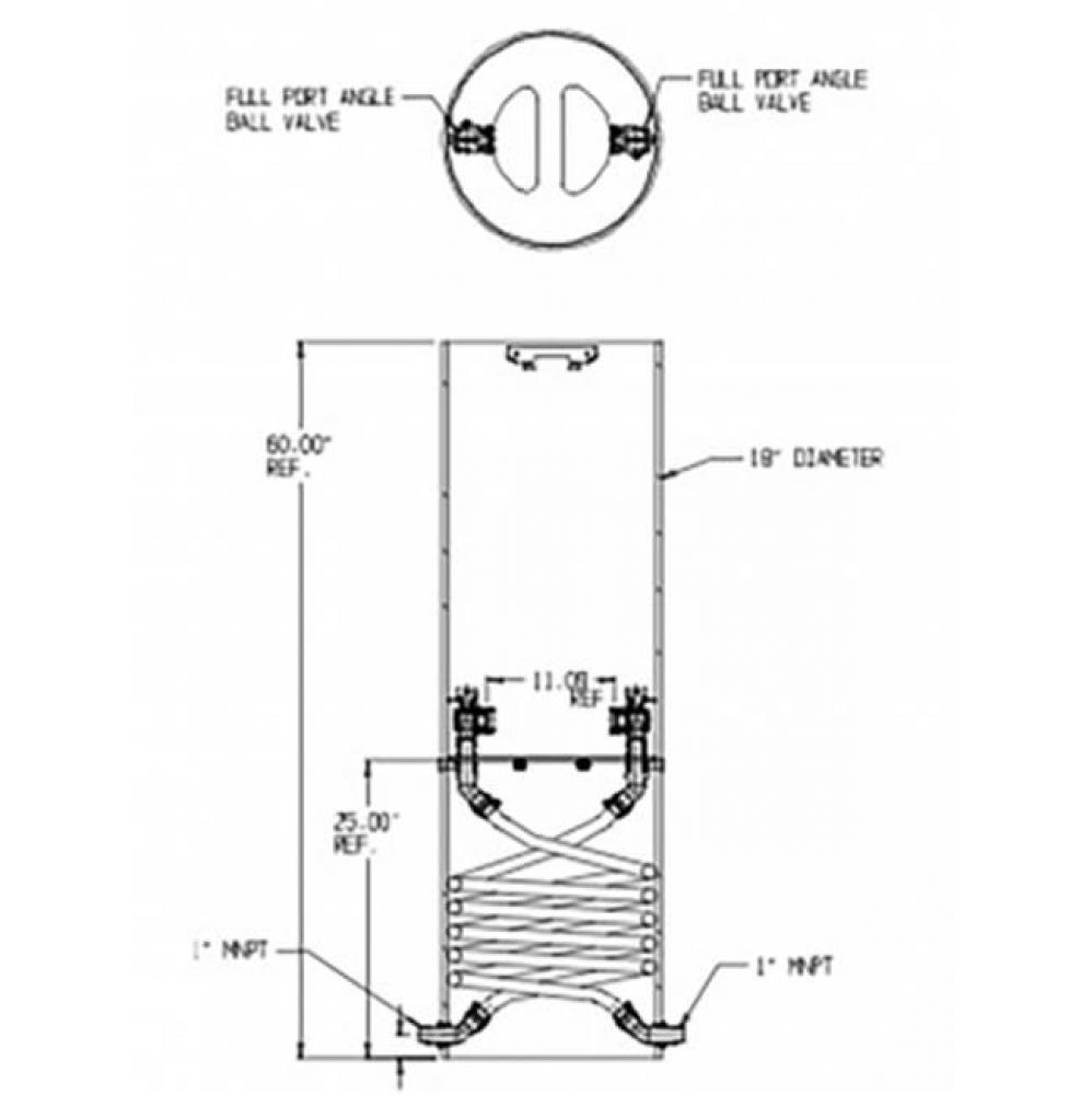 790-442KKPP 440X18 SGL COIL FPBVxFPBV MNPTxMNPT