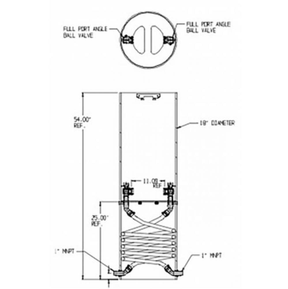 790-448KNPP 440X21 SGL COIL FPBVxELL MNPTxMNPT