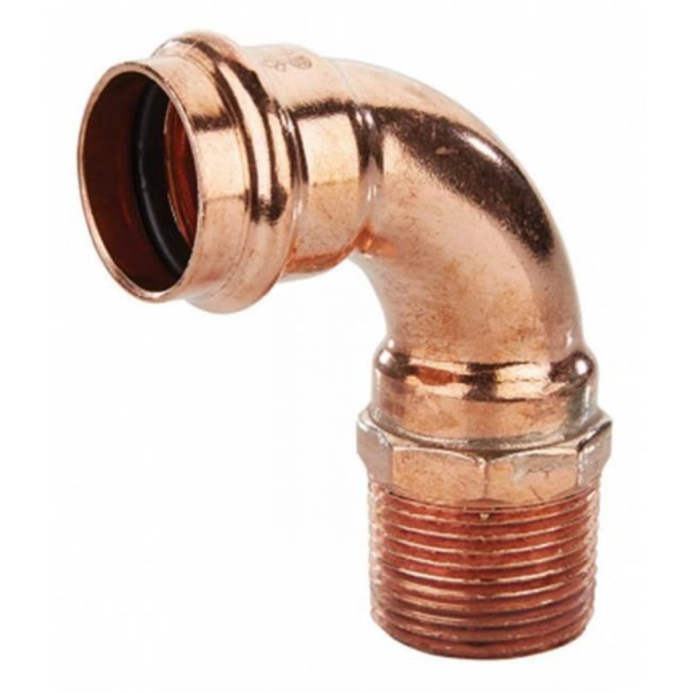 71991M 1 1/2 ELBOW 90 DEG PRESS X MNPT-NL