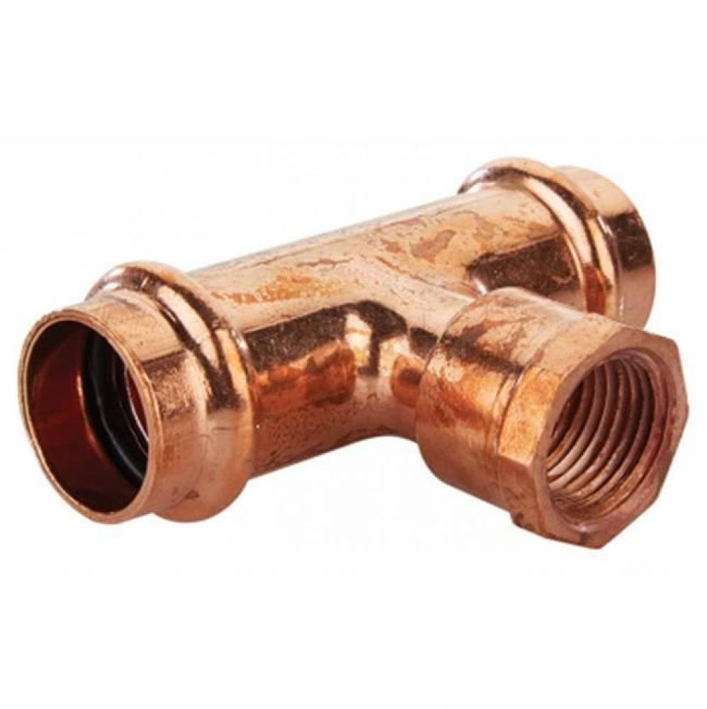 71930F 1 1/2X3/4 REDUCING TEE PRESS X PRESS X FNPT-NL