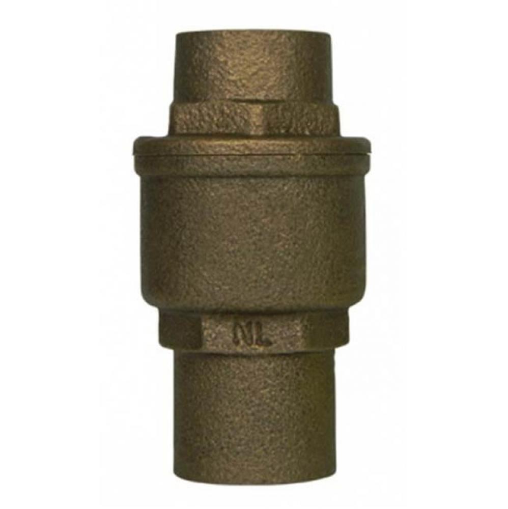 72054S 1 INLNE SPRING CHECK VALVE-SWEAT NL