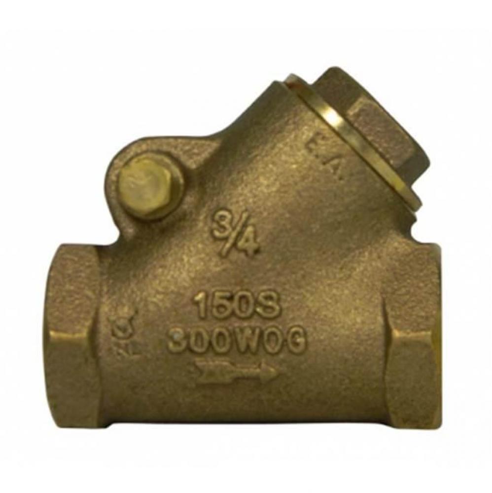 72051T 3/4 Y-PATTERN SWING CHECK VALVE-FNPT NL