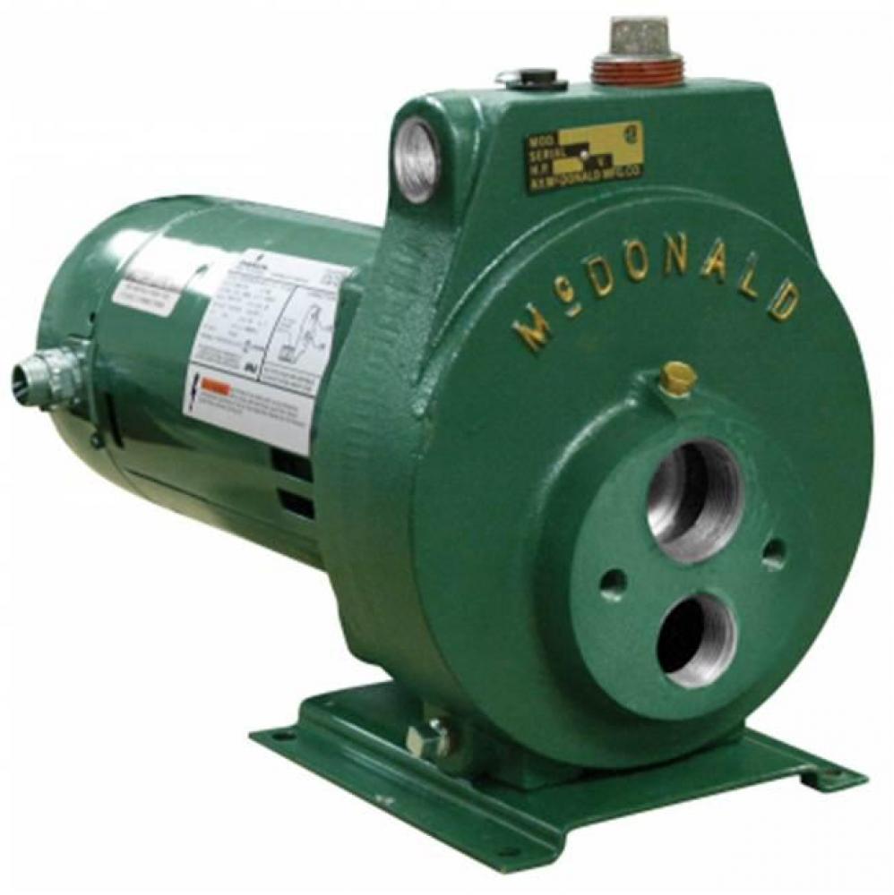 8651Sw Sq Conv Jet Pump 1/2Hp Brass