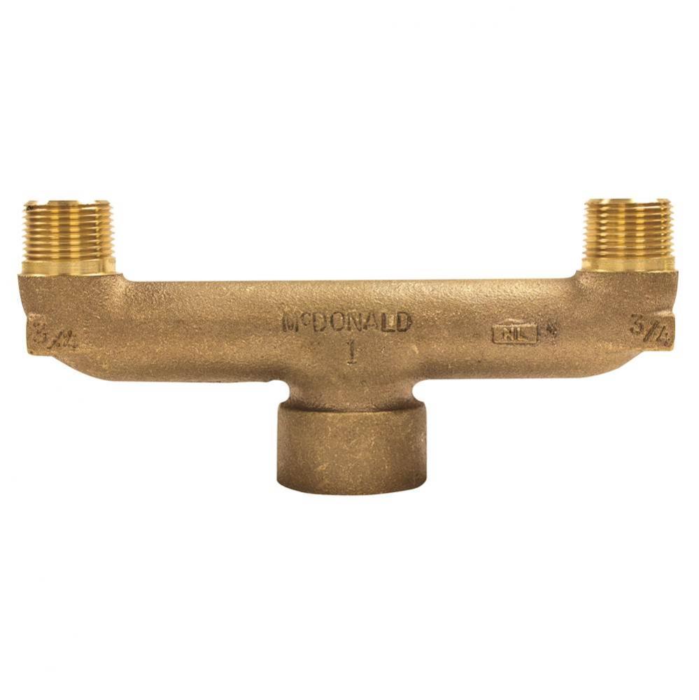 708UFM 1X3/4X14  U-BRANCH FNPT X MNPT - NL