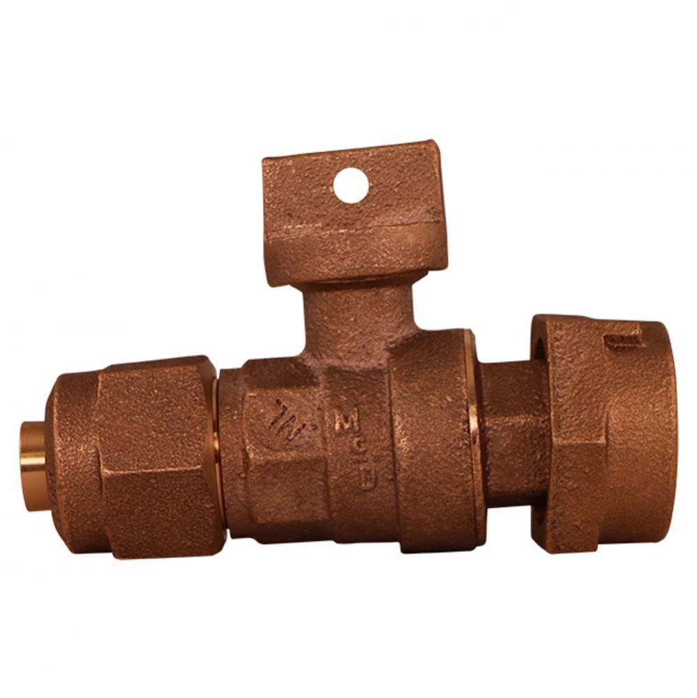 76100FDPK 3/4 BALL CURB C903xFEM SWVL DP -NL