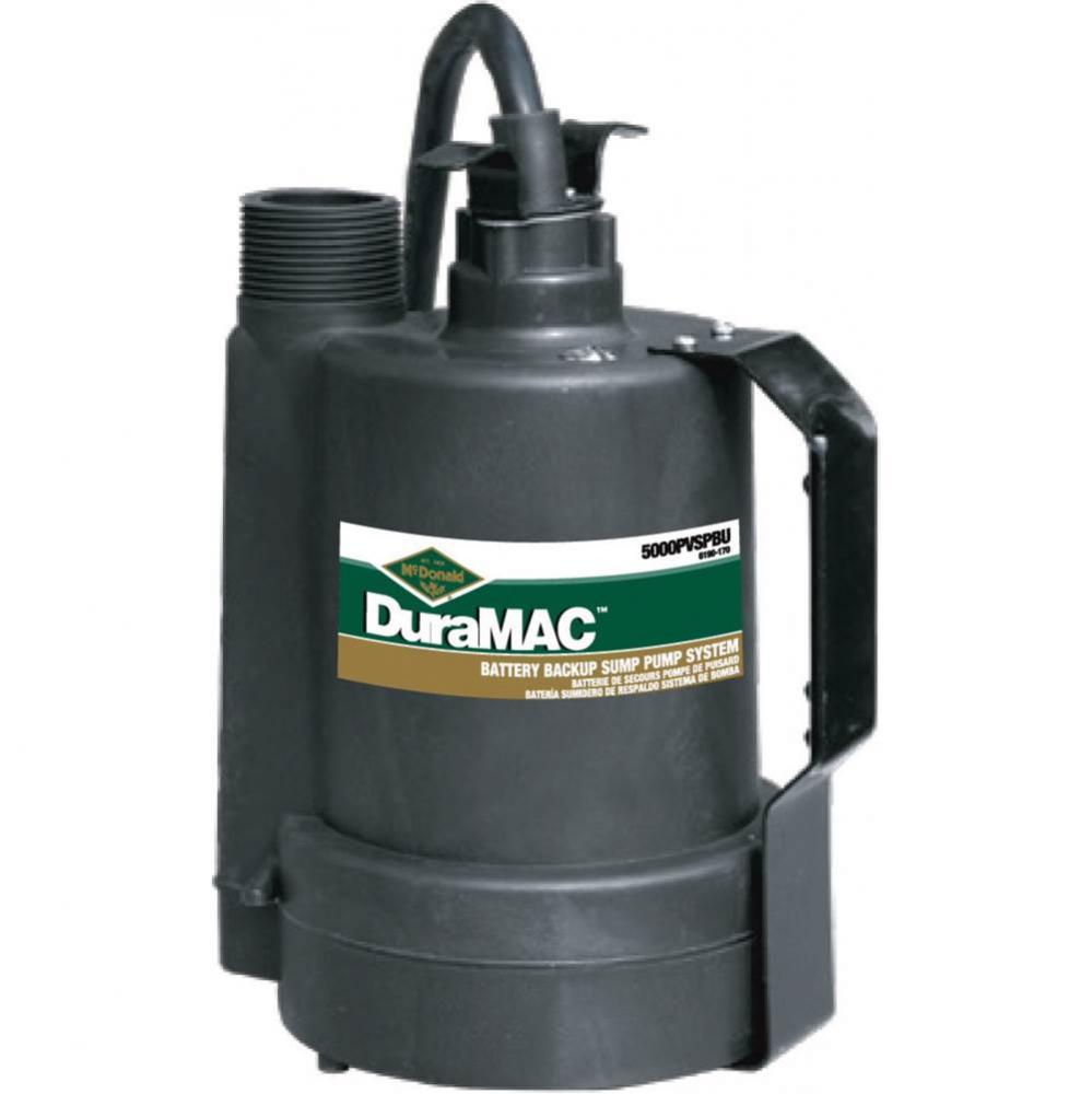 5000Pvspbu Pl Battery Back-Up Sump Pump