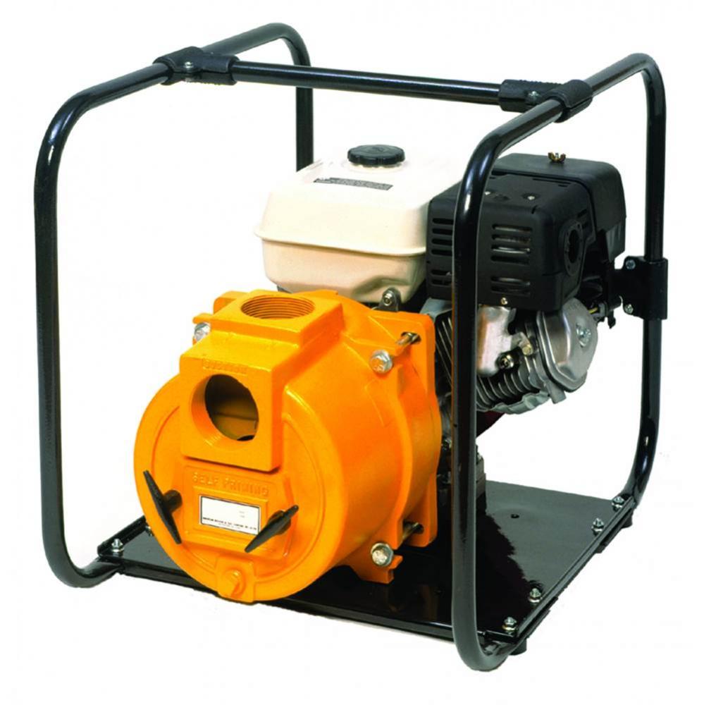 03S9HR GAS TRASH PUMP 3 IN HONDA ROLL