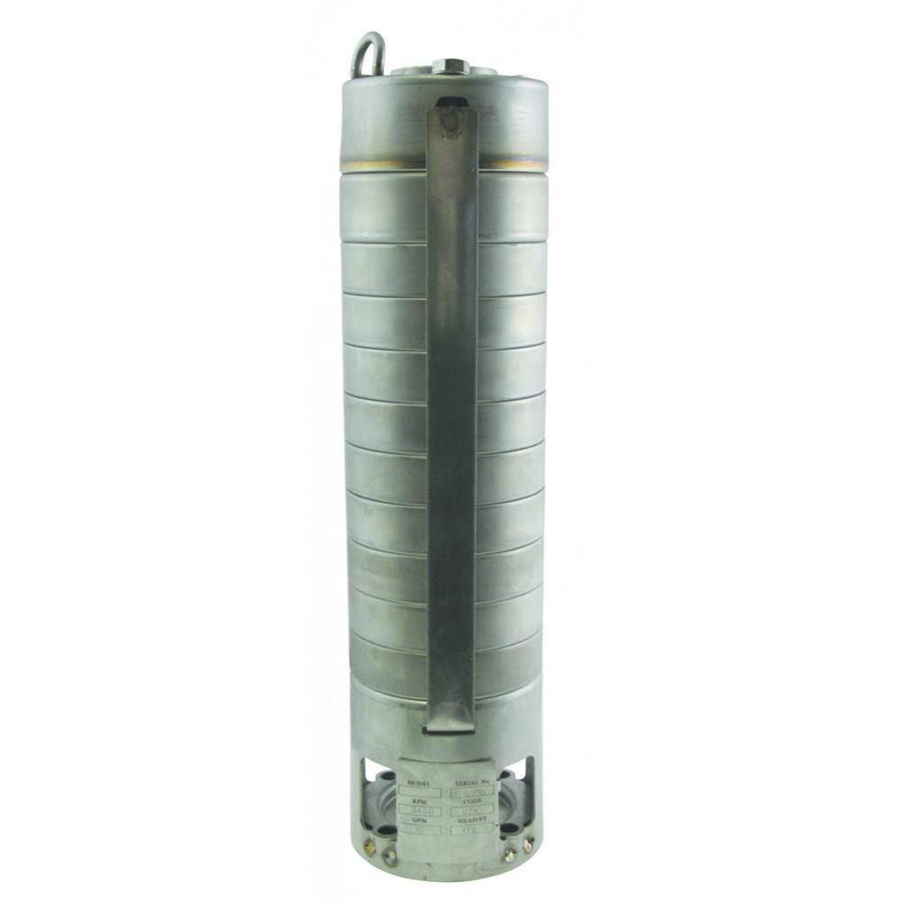 26100G Ss Sub Pump End Only 40 Gpm 1 Hp All Stainless