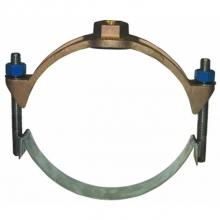 AY McDonald 4148-388 - 3835F 6X1  SS SGL STRAP SADDLE 6.90 X AWWA FLT GSKT