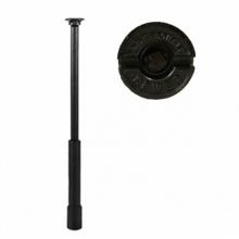 AY McDonald 4510-046 - 5615PS 7 MINN CURB BOX PENTAGON SWR LID L/ROD 1.25 UPPER 2 TAP