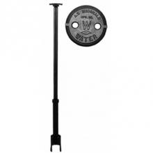 AY McDonald 4510-121 - 5601LR 3 ARCH CURB BOX 2 HOLE LID L/ROD 1 UPPER SM BASE