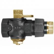 AY McDonald 4810-056 - 6276BD 1 BLK GAS PV LW FNPTxINS FNPT TAP 175 lb