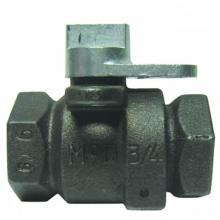 AY McDonald 4816-171 - 860B 1 1/4 BLK GAS BV FNPTxFNPT 175 lb