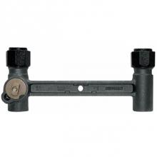 AY McDonald 4826-026 - 6758-A-- 3/4X3/4X1/2 BLK VxV PV METERBAR 11.13 C-C 2 lb