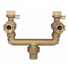 AY McDonald 5127-060 - 709UCEW 1X3/4X7.5 U-BRANCH W/ABVs PVC X MTR-NL