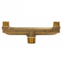 AY McDonald 5127-074 - 708UMM 1 1/2X1X12 U-BRANCH W/CTUBE MNPT X MNPT-NL