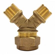 AY McDonald 5127-424 - 708YSQM 1X1 Y-BRANCH CTS X (TWO) MNPT - NL