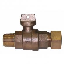 AY McDonald 5131-318 - 74101BT 3/4 BALL CORP/CURB AWWA X CTS - NL