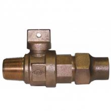 AY McDonald 5131-394 - 74101BCAP 3/4 BALL CORP/CURB AWWA X FLARE - NL