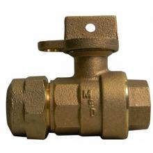 AY McDonald 5132-398 - 76102W-3Q 3/4 BALL CURB PEP X FNPT - NL