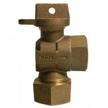 AY McDonald 5139-043 - 74646BT 3/4 ANGLE BALL CURB SP CTS X FNPT-NL