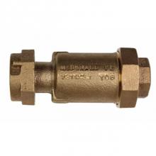 AY McDonald 5141-329 - 7311-3JF 33 INLINE DUAL CHECK 5/8MTRx3/4FNPT-NL