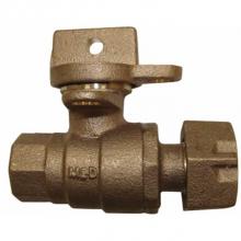 AY McDonald 5143-406 - 76101MW 3/4X5/8X3/4X4.42 BALL VALVE FNPT X METER - NL