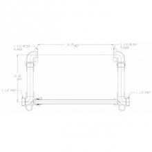 AY McDonald 5143-491 - 720-612NNFF 660X19.25 HxH MTRSTR ELLxELL FNPTxFNPT