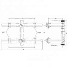 AY McDonald 5159-192 - 758-102NN X406 INVERTED TANDEM RSTR M NUTxM NUT