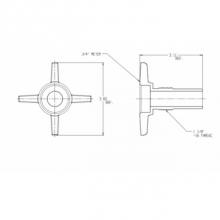 AY McDonald 5177-030 - 777-3WHL 3/4 CR BOX EXPANDER WHEEL