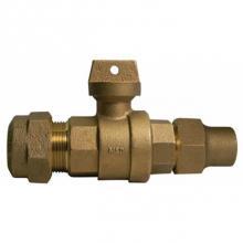 AY McDonald 5182-030 - 76103Q 3/4 BALL CURB CTS X FLARE - NL