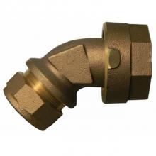 AY McDonald 5183-444 - 74750SQ 3/4X1 EIGHTH BEND FEMALE FLARE SWVL X CTS - NL